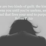 Low Self esteem and guilt issues
