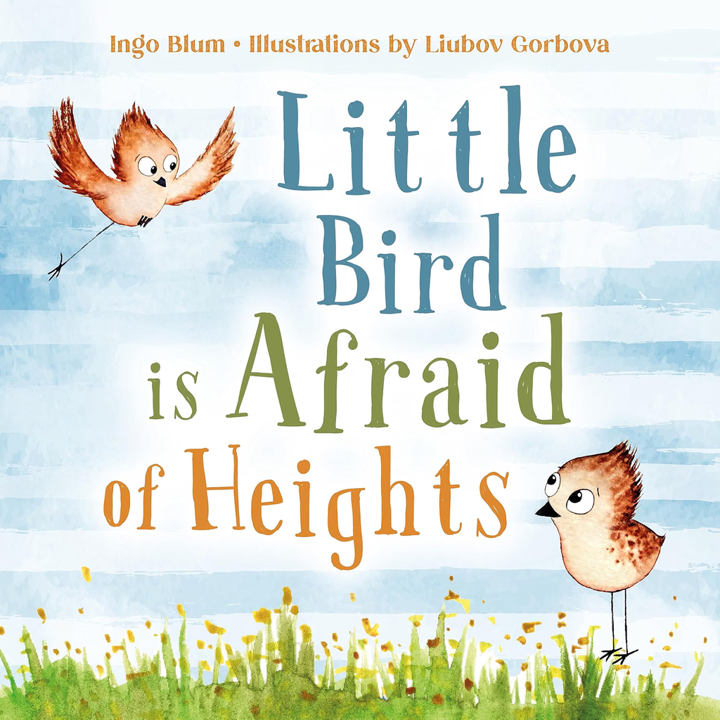 little bird is afraid of hights